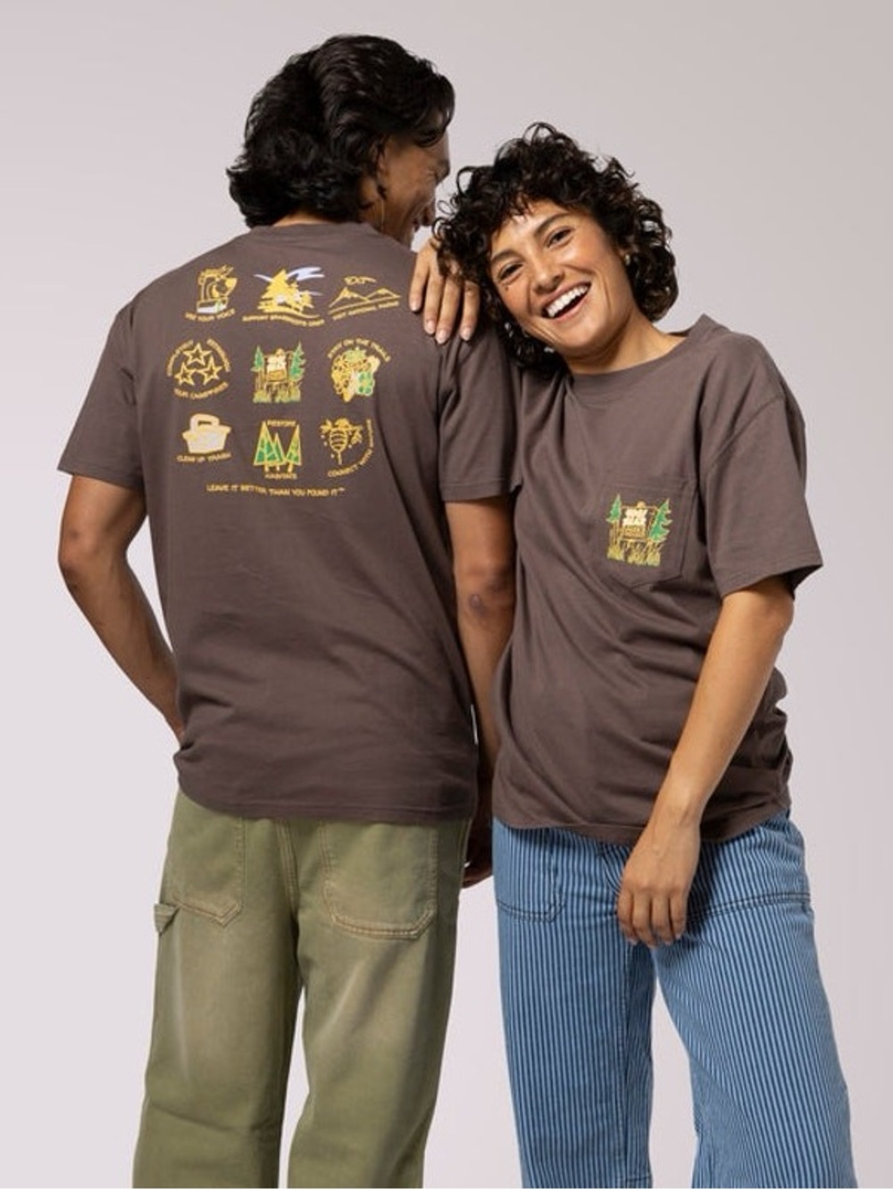 NWOT Parks Project X Yogi Bear Pocket Graphic Tee Size Large